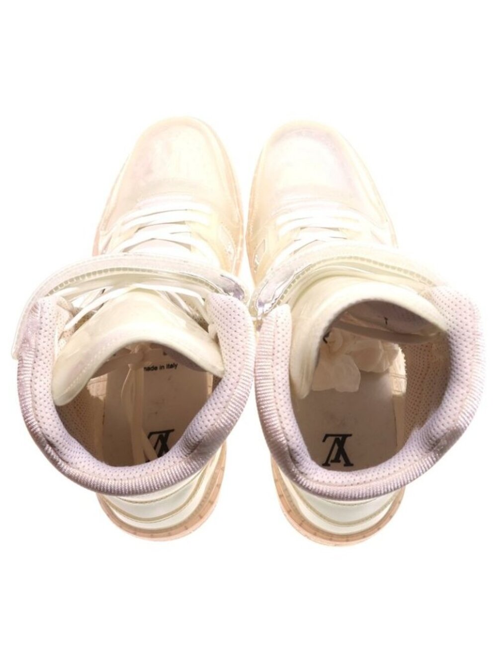 Louis Vuitton 20 SS Virgil Abloh Trainer Line High Cut - Picture 4 of 6